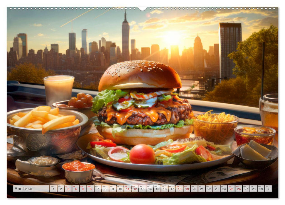 STREET FOOD Impressions around the world (CALVENDO Monthly Calendar 2026)