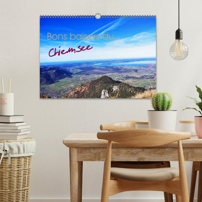 Bons baisers du Chiemsee (CALVENDO Calendrier mensuel 2026)