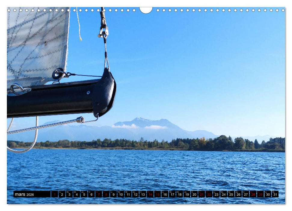 Bons baisers du Chiemsee (CALVENDO Calendrier mensuel 2026)