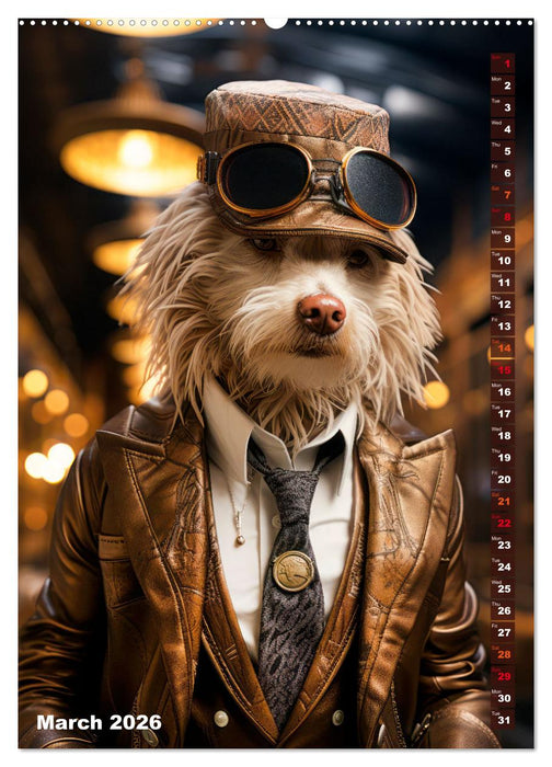 Stylish Dogs (CALVENDO Premium-Calendar 2026)