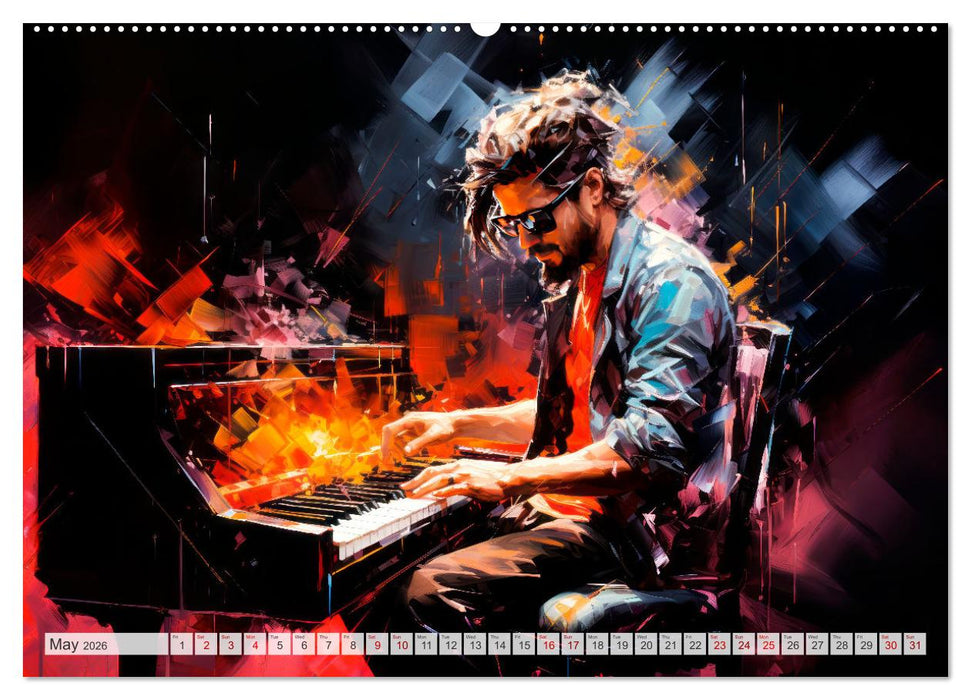 ROCK Feel the unlimited power (CALVENDO Premium-Calendar 2026)