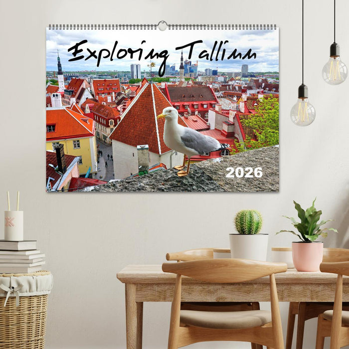 Exploring Tallinn (CALVENDO Monthly Calendar 2026)