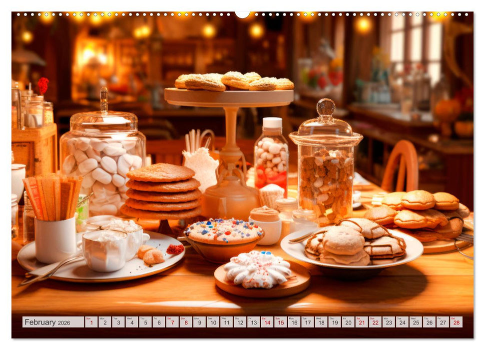 One year full of delights (CALVENDO Premium-Calendar 2026)