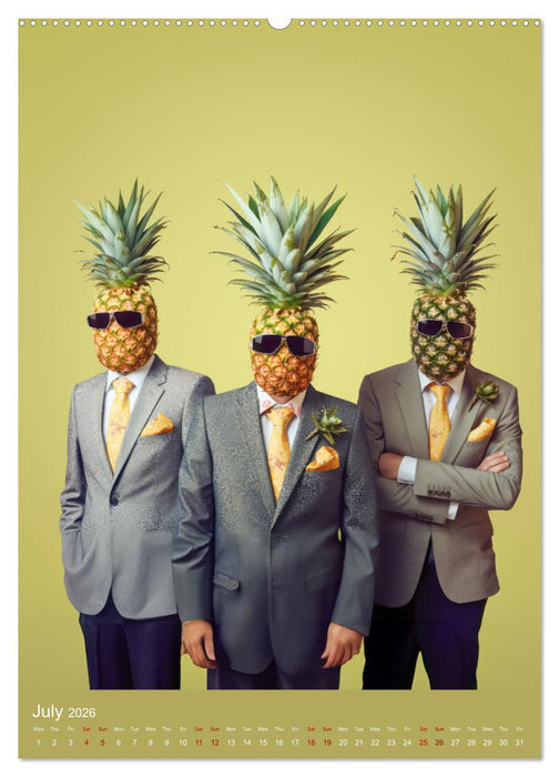 Food Fusion Fantasies (CALVENDO Premium-Calendar 2026)