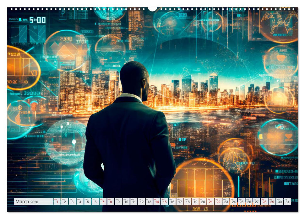 Crypto and Blockchain THE FUTURE HAS BEGUN (CALVENDO Premium-Calendar 2026)