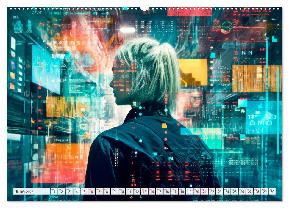 Crypto and Blockchain THE FUTURE HAS BEGUN (CALVENDO Premium-Calendar 2026)