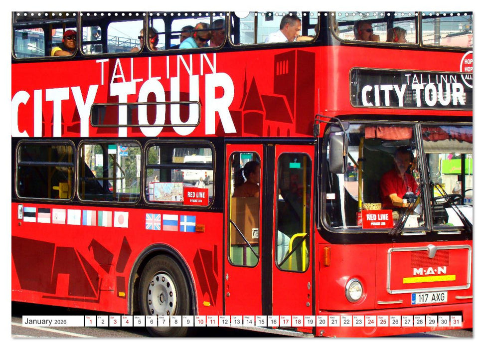 Exploring Tallinn (CALVENDO Premium-Calendar 2026)