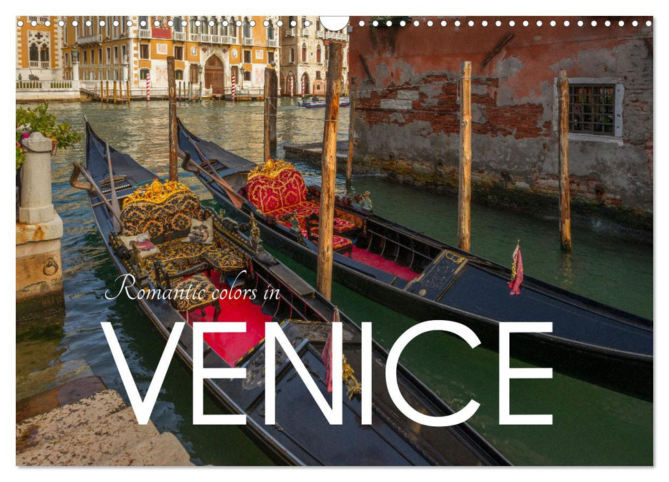Romantic colors in Venice (CALVENDO Monthly Calendar 2026)