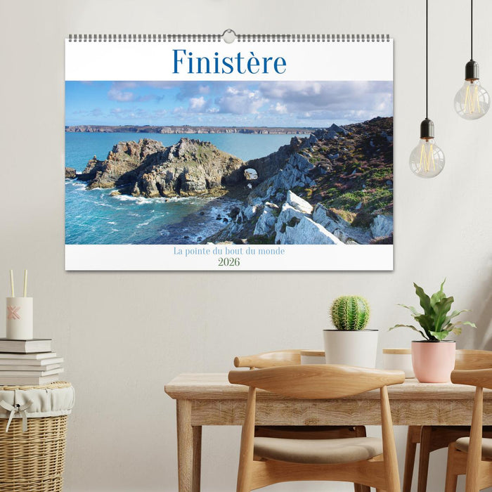 FINISTERE La pointe du bout du monde (CALVENDO Calendrier mensuel 2026)
