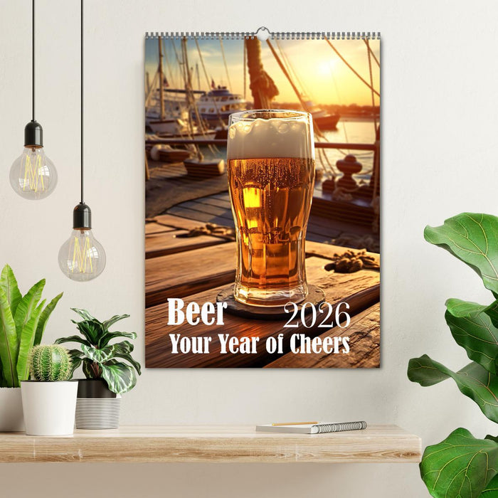 Beer (CALVENDO Monthly Calendar 2026)