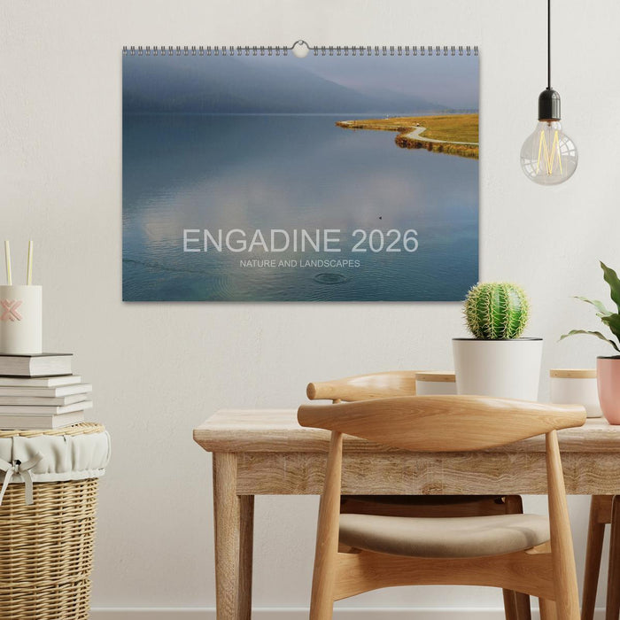 Engadine 2026 - Nature and landscapes (CALVENDO Monthly Calendar 2026)