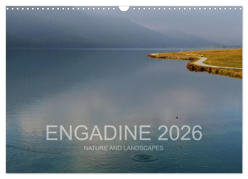 Engadine 2026 - Nature and landscapes (CALVENDO Monthly Calendar 2026)