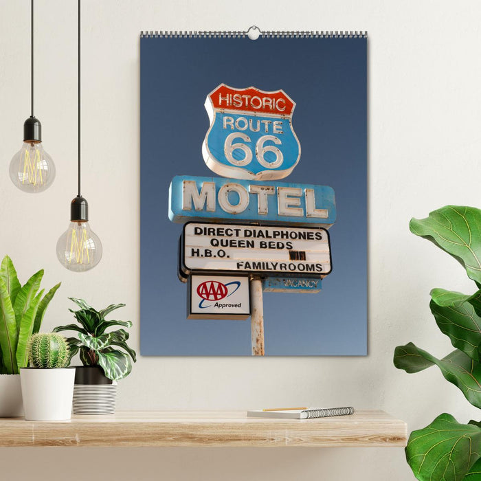 Historic Route 66 Motel (CALVENDO Monthly Calendar 2026)