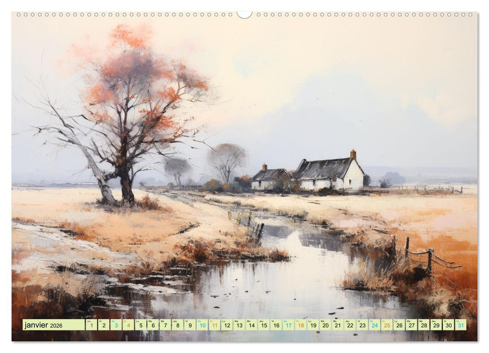 Une vie à la campagne (CALVENDO Calendrier supérieur 2026)