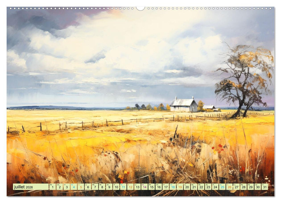 Une vie à la campagne (CALVENDO Calendrier supérieur 2026)