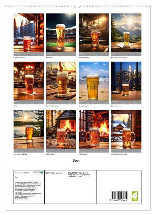 Beer (CALVENDO Premium-Calendar 2026)