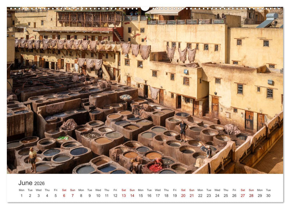 A quick trip to Morocco (CALVENDO Premium-Calendar 2026)