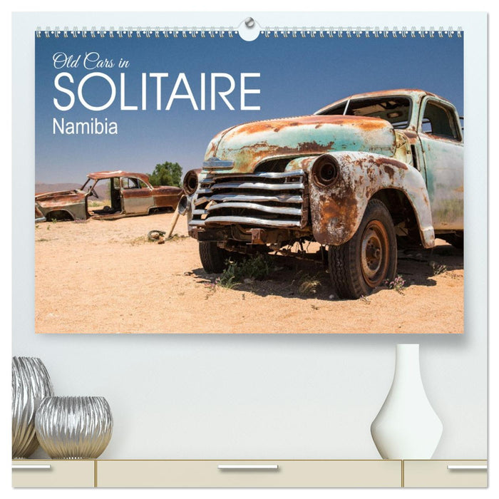 Old cars in Solitaire Namibia (CALVENDO Premium-Calendar 2026)