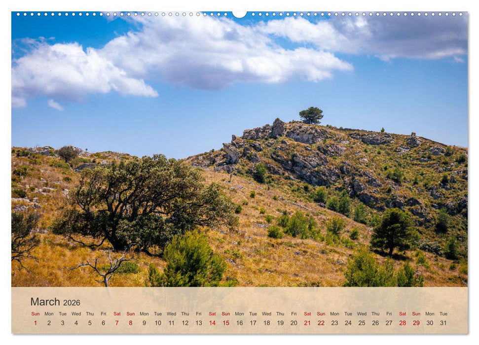 Mallorca - Pearl of the Mediterranean Sea (CALVENDO Monthly Calendar 2026)