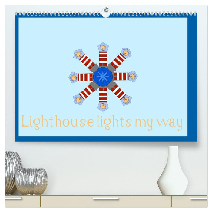 Lighthouse lights my way (CALVENDO Premium-Calendar 2026)