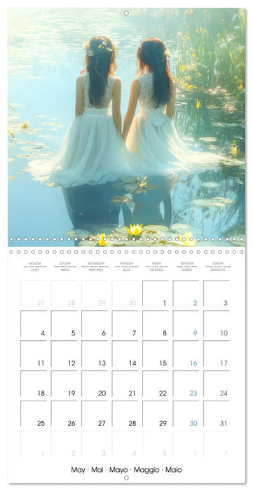Soft and full of harmony - lightful (CALVENDO Monthly Calendar 2026)