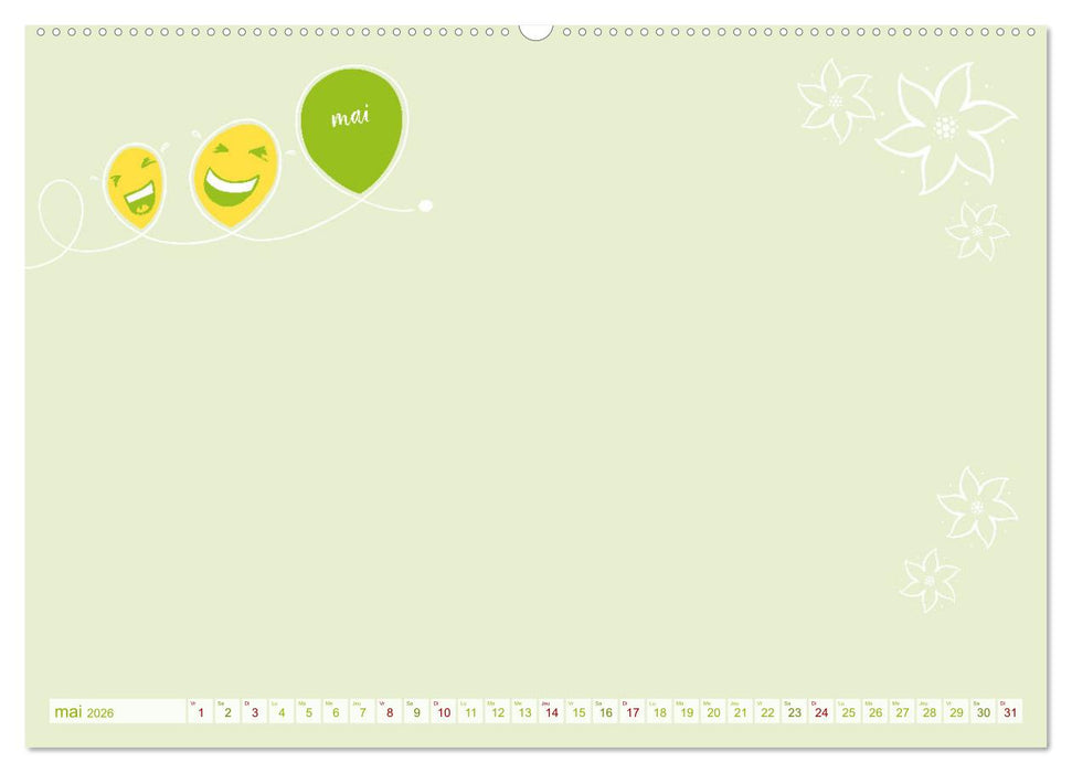 12 x collage de blagues - calendrier de bricolage (CALVENDO Calendrier mensuel 2026)