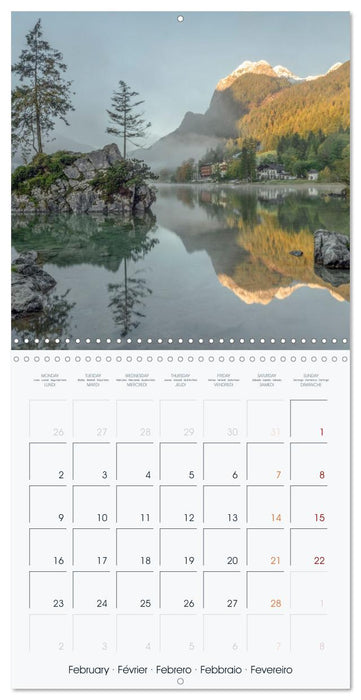 The Alps - A Year in the Mountains (CALVENDO Monthly Calendar 2026)