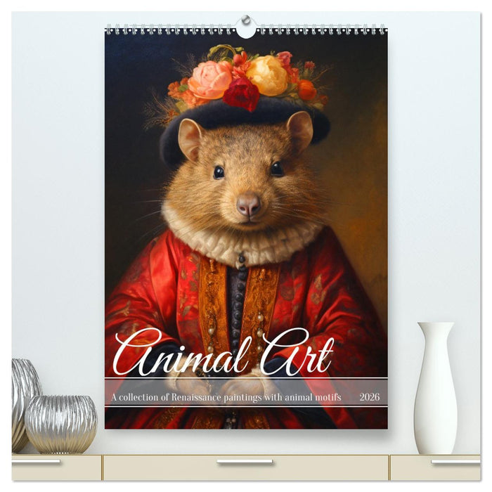 Animal Art - A collection of Renaissance paintings with animal motifs (CALVENDO Premium-Calendar 2026)