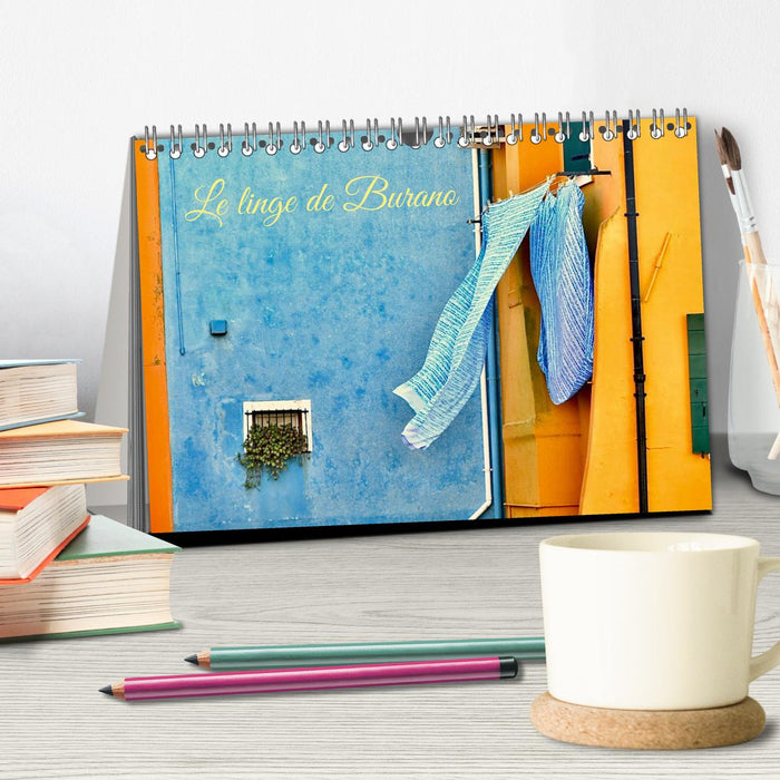 Le linge de Burano (CALVENDO Calendrier mensuel 2026)