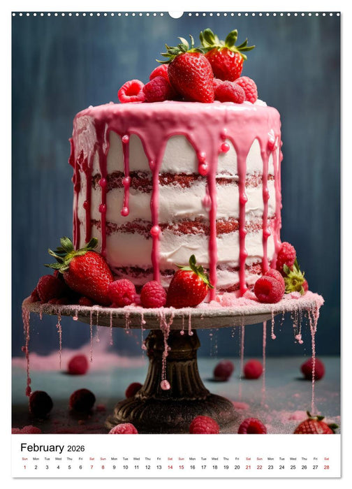 Cake Heaven (CALVENDO Monthly Calendar 2026)