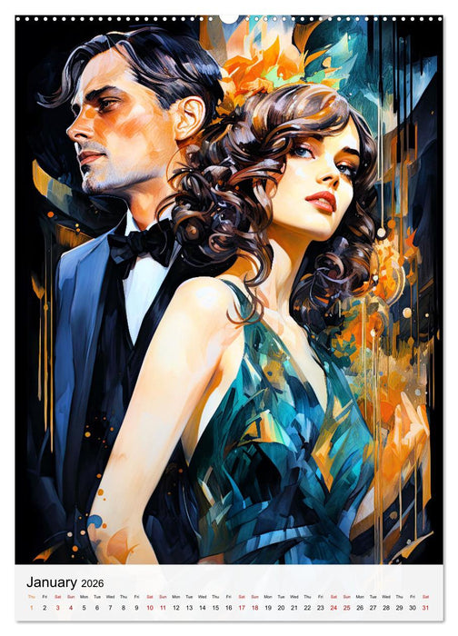 Literary Treasures (CALVENDO Monthly Calendar 2026)