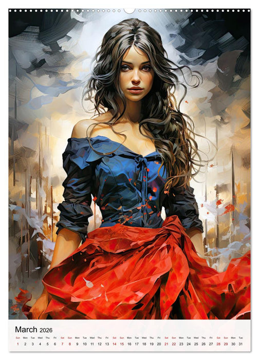 Literary Treasures (CALVENDO Monthly Calendar 2026)