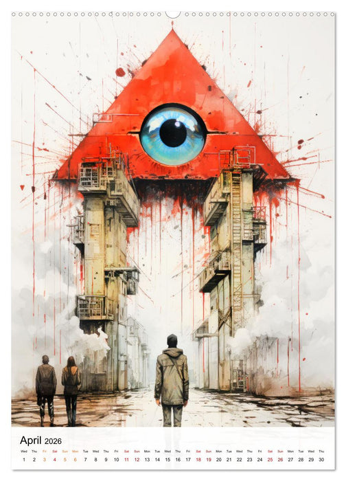 Literary Treasures (CALVENDO Monthly Calendar 2026)