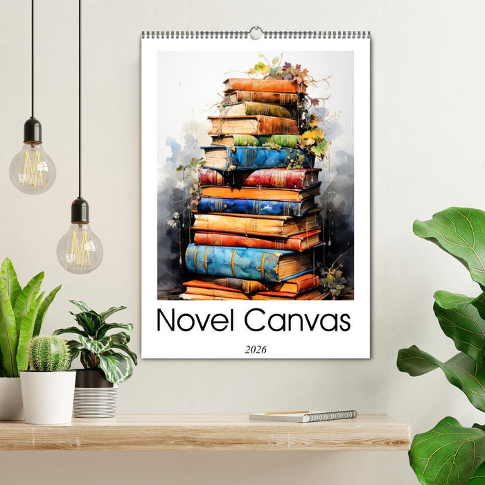 Novel Canvas (CALVENDO Monthly Calendar 2026)