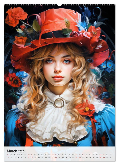 Novel Canvas (CALVENDO Monthly Calendar 2026)