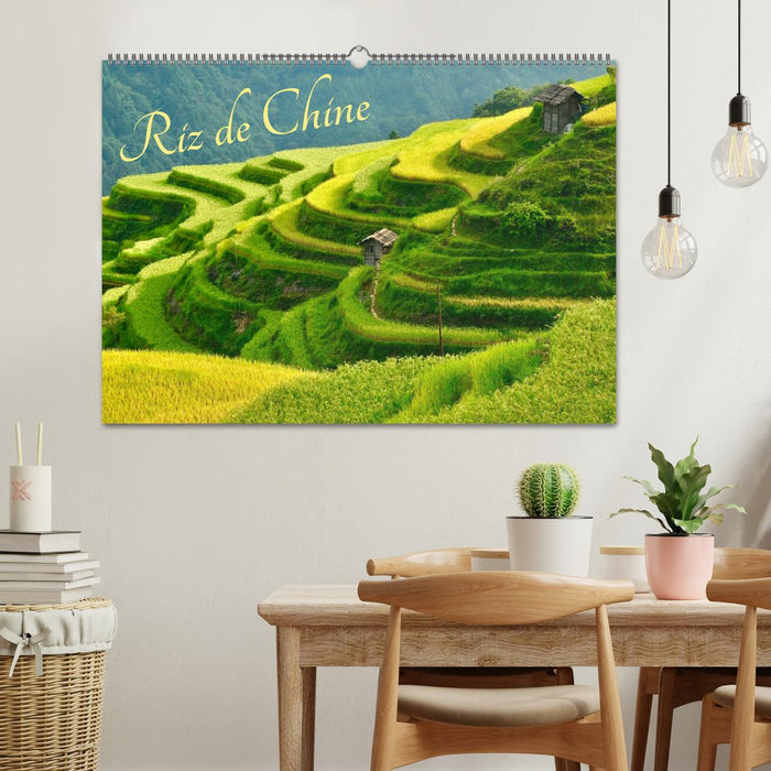 Riz de Chine (CALVENDO Calendrier mensuel 2026)