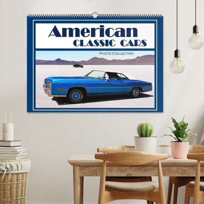 American Classic Cars - Photo collection (CALVENDO Monthly Calendar 2026)