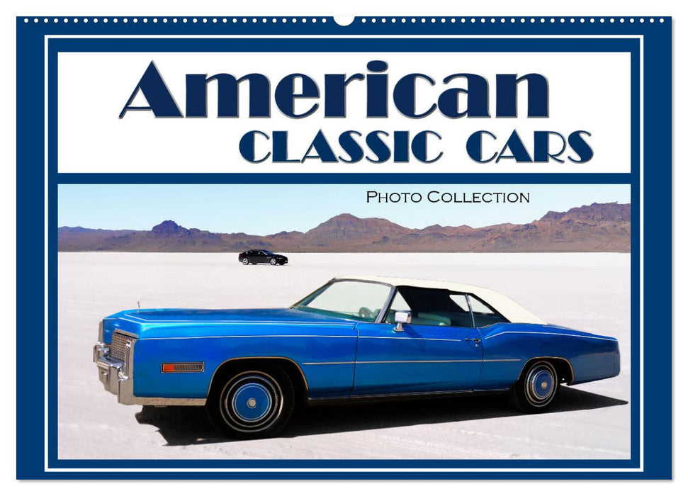 American Classic Cars - Photo collection (CALVENDO Monthly Calendar 2026)