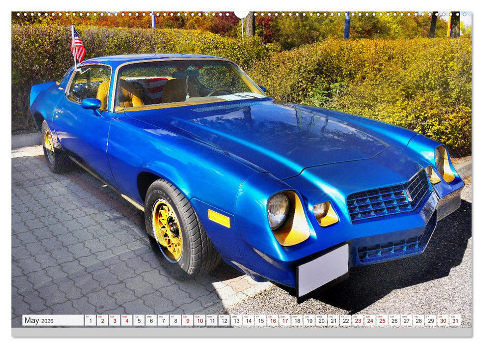 American Classic Cars - Photo collection (CALVENDO Monthly Calendar 2026)