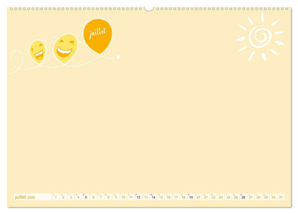 12 x collage de blagues - calendrier de bricolage (CALVENDO Calendrier supérieur 2026)