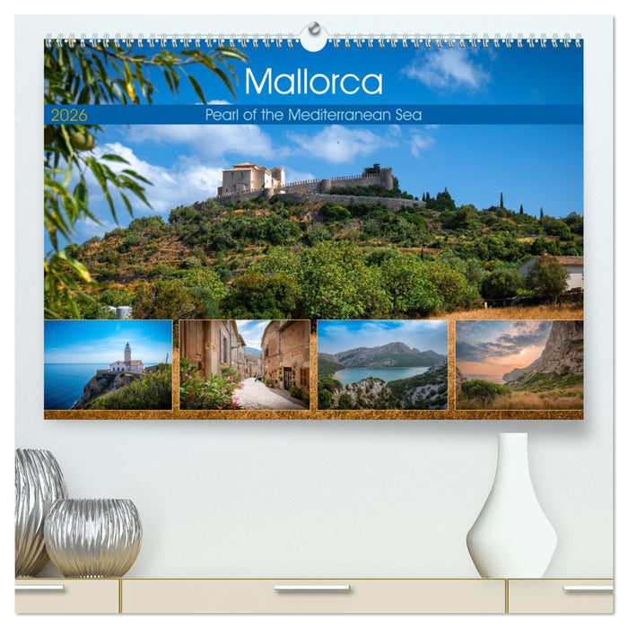 Mallorca - Pearl of the Mediterranean Sea (CALVENDO Premium-Calendar 2026)