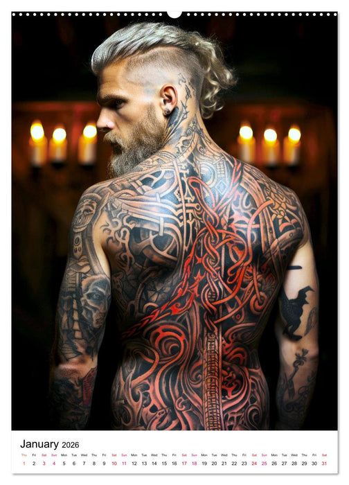 Tattoo Tales (CALVENDO Monthly Calendar 2026)