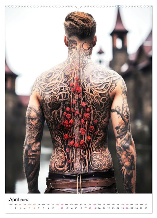 Tattoo Tales (CALVENDO Monthly Calendar 2026)