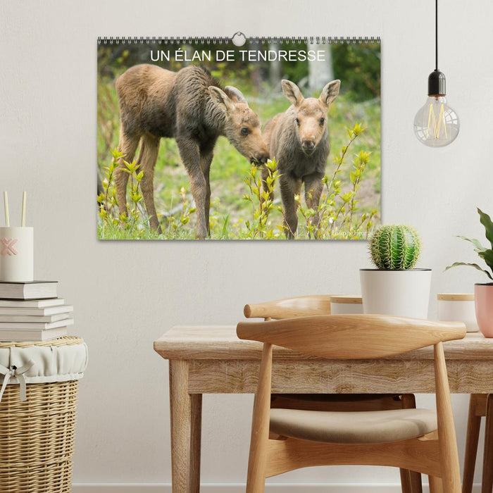 Un élan de tendresse (CALVENDO Calendrier mensuel 2026)