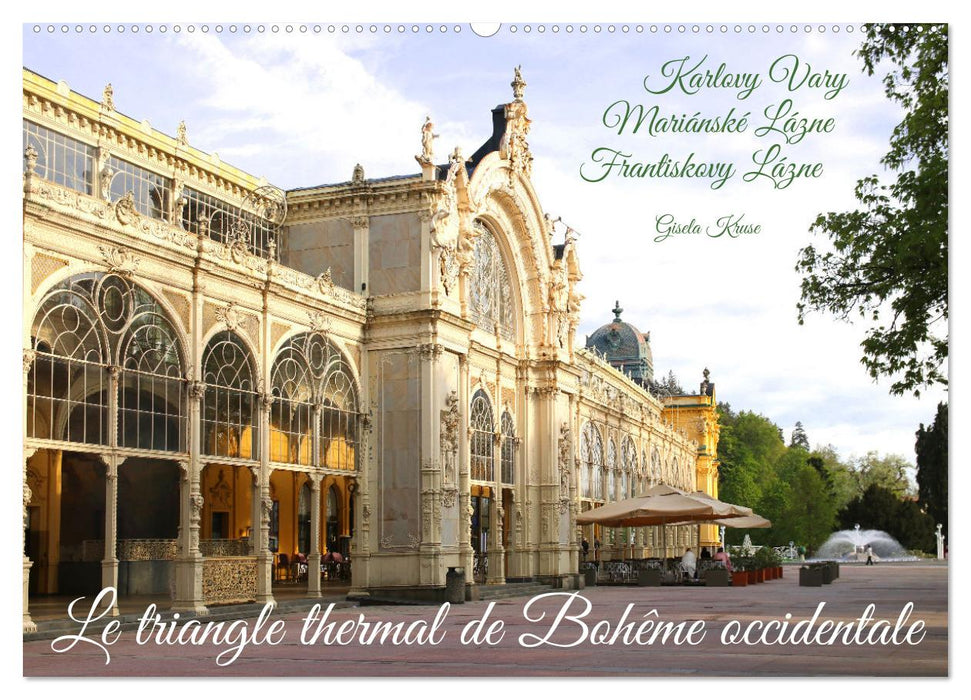 Le triangle thermal de Bohême occidentale (CALVENDO Calendrier mensuel 2026)