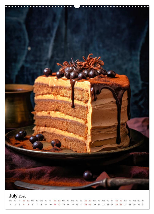 Cake Heaven (CALVENDO Premium-Calendar 2026)