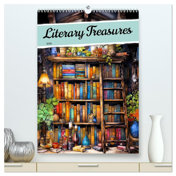 Literary Treasures (CALVENDO Premium-Calendar 2026)