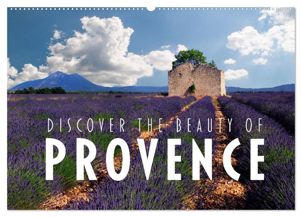 Discover the Beauty of Provence (CALVENDO Monthly Calendar 2026)