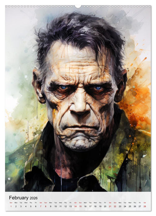 Novel Canvas (CALVENDO Premium-Calendar 2026)