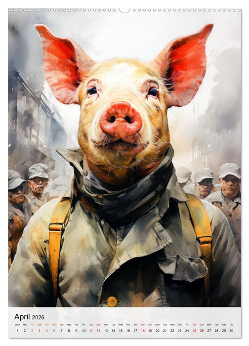 Novel Canvas (CALVENDO Premium-Calendar 2026)